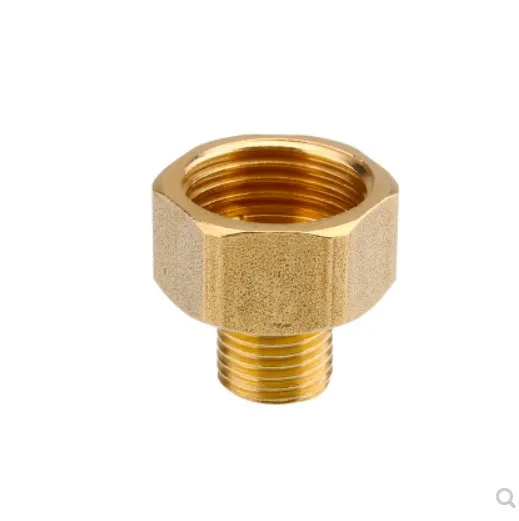 Медный M/F 1/", 1/4", 3/", 1/2" штыревой К гнездовой резьбовой латунный Соединительный адаптер латунный трубный фитинг