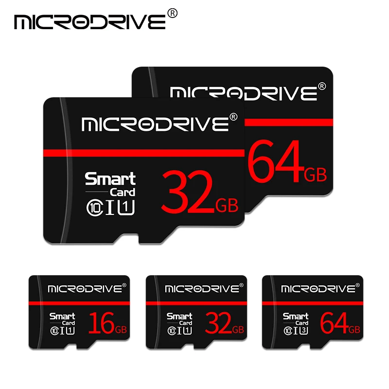 

Micro SD карта памяти, 4 ГБ, 8 ГБ, 16 ГБ, 32 ГБ, 64 ГБ, 128 ГБ