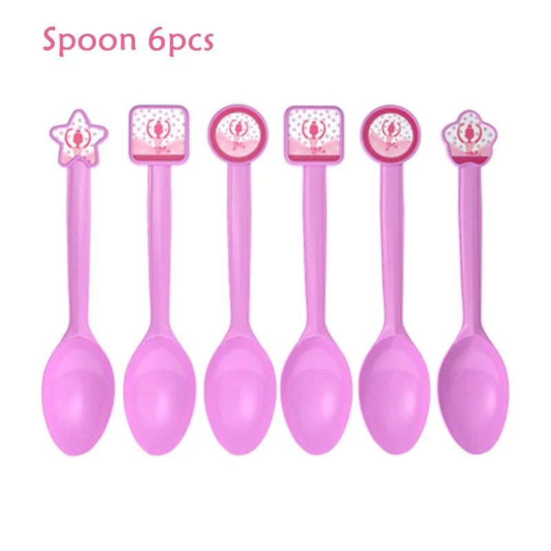 31 шт./компл. балетные костюмы для девочек тема одноразовая посуда украшение на