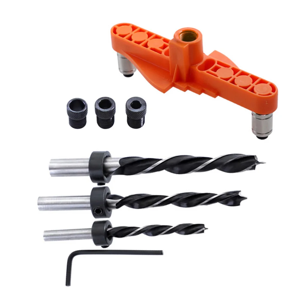 

1 Set Woodwork Drilling Locator Hand Tool Woodwork Punching Marking Assistant