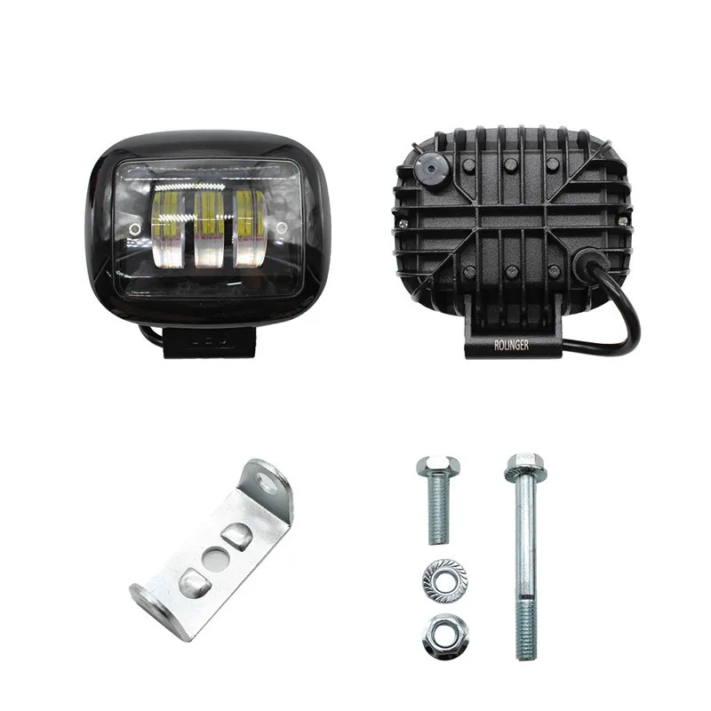 1/2 шт. 30 Вт Светодиодная балка Автомобильная фара противотумансветильник для