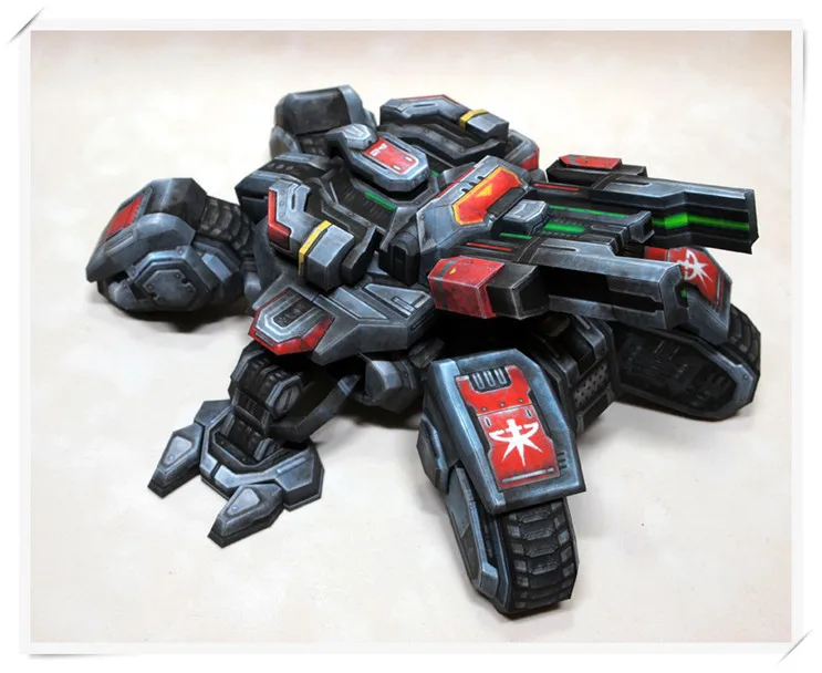 Танка StarCraft 2 Terran для сборки голоса распятия бумажная модель сделай сам высокие