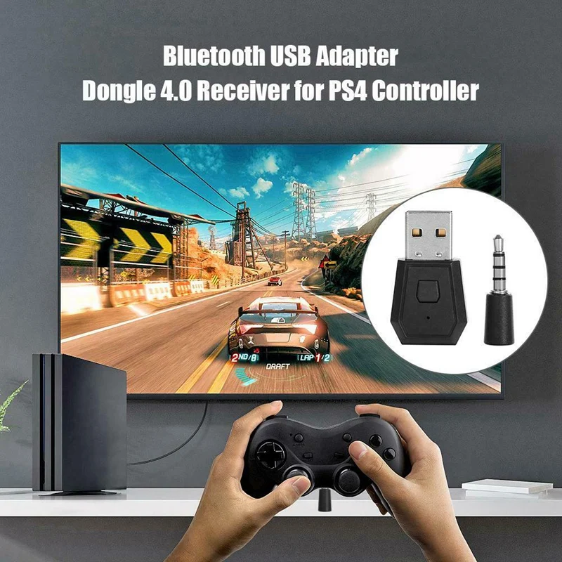 Портативный мини-usb гарнитура Bluetooth 4 0 адаптер донгл приемник для PS4 контроллер
