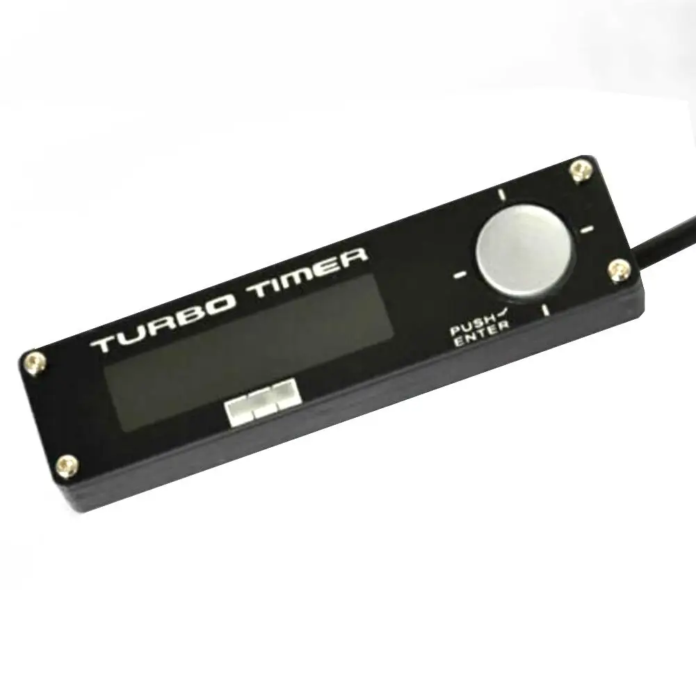 Автомобильный Delayer Turbo Timer устройство цифровой светодиодный дисплей черная ручка