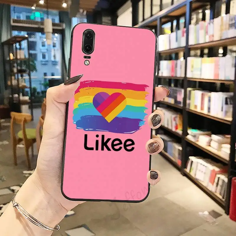 

Likee Funny cat bear love heart fashion luxury Phone Case coque For Huawei honor Mate P 10 20 30 40 Pro 10i 9 10 20 8 x Lite