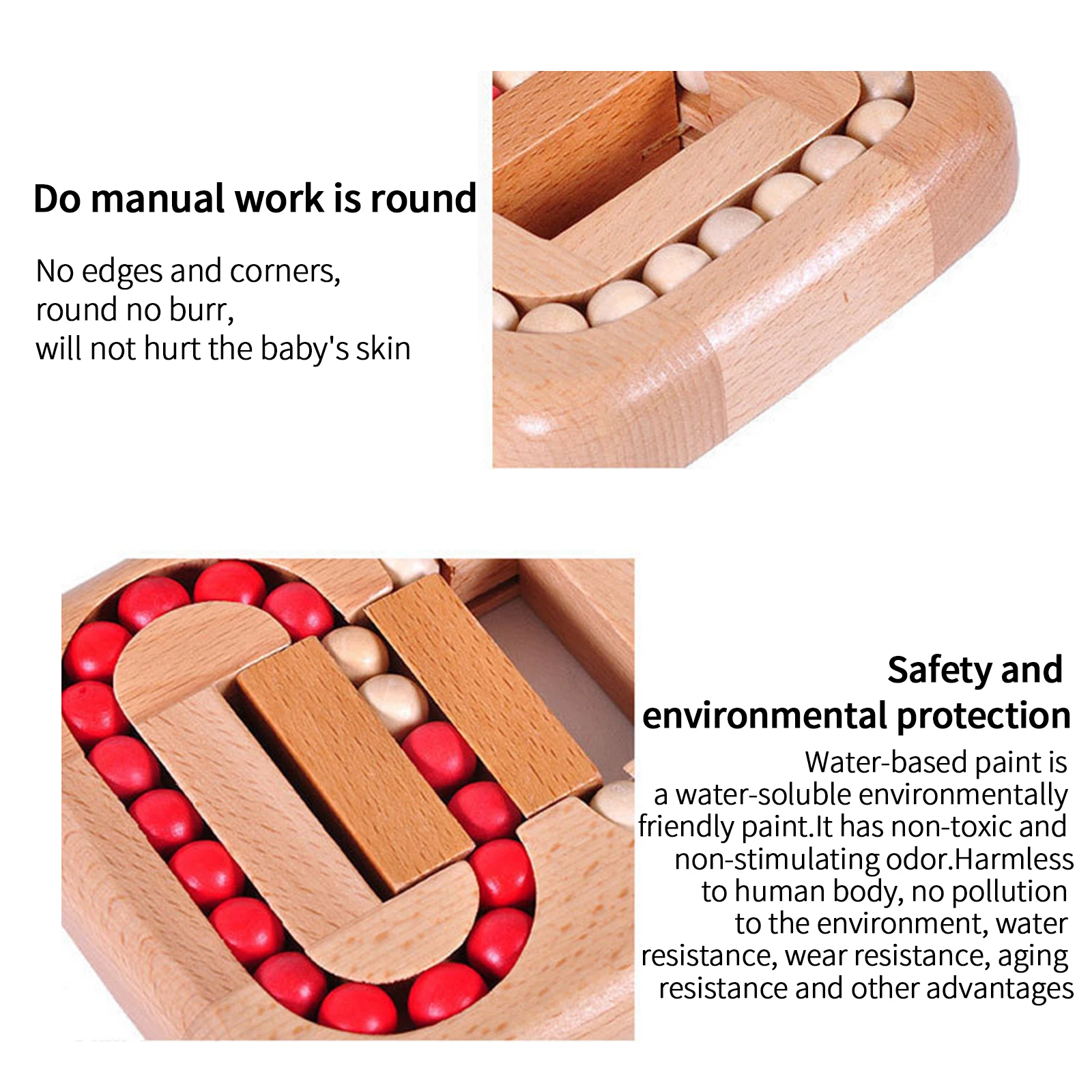 

Stress Release Cube Game Toy Wood Puzzling Toy Cube Unlock Puzzling Toy Flat Ball Restoring Toy Children Education Puzzling Toy