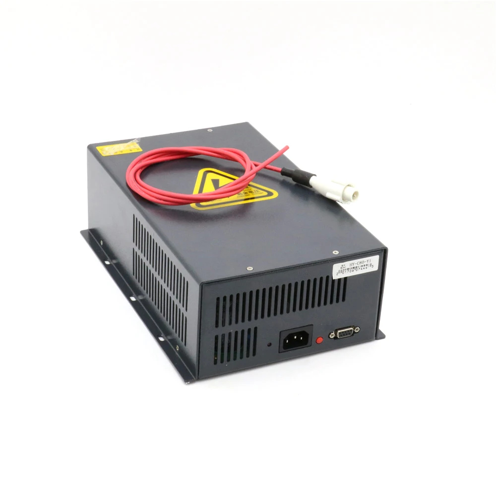 Лазерный блок питания HAOJIAYI HY-C80 CO2 80 Вт для гравировального/режущего станка YUEMING |