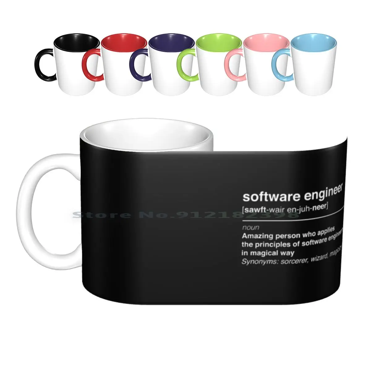

Software Engineer Ceramic Mugs Coffee Cups Milk Tea Mug Geeks Geek Geeky Nerd Nerds Nerdy It Computer Tech Technology Coding
