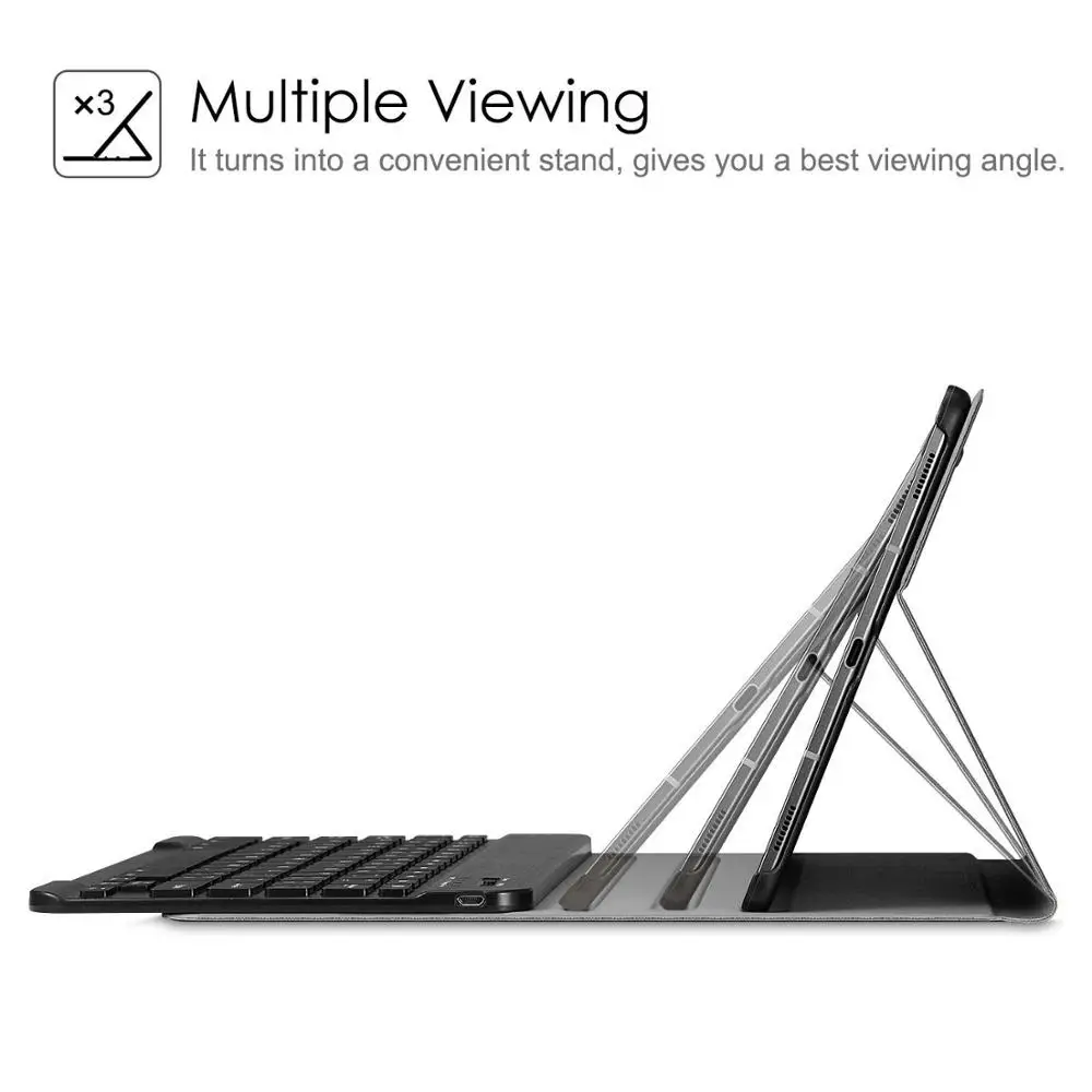 Ультратонкая раздельная Bluetooth-клавиатура с чехлом для ручек Samsung Tab S6 10 5 SM-T860 T865