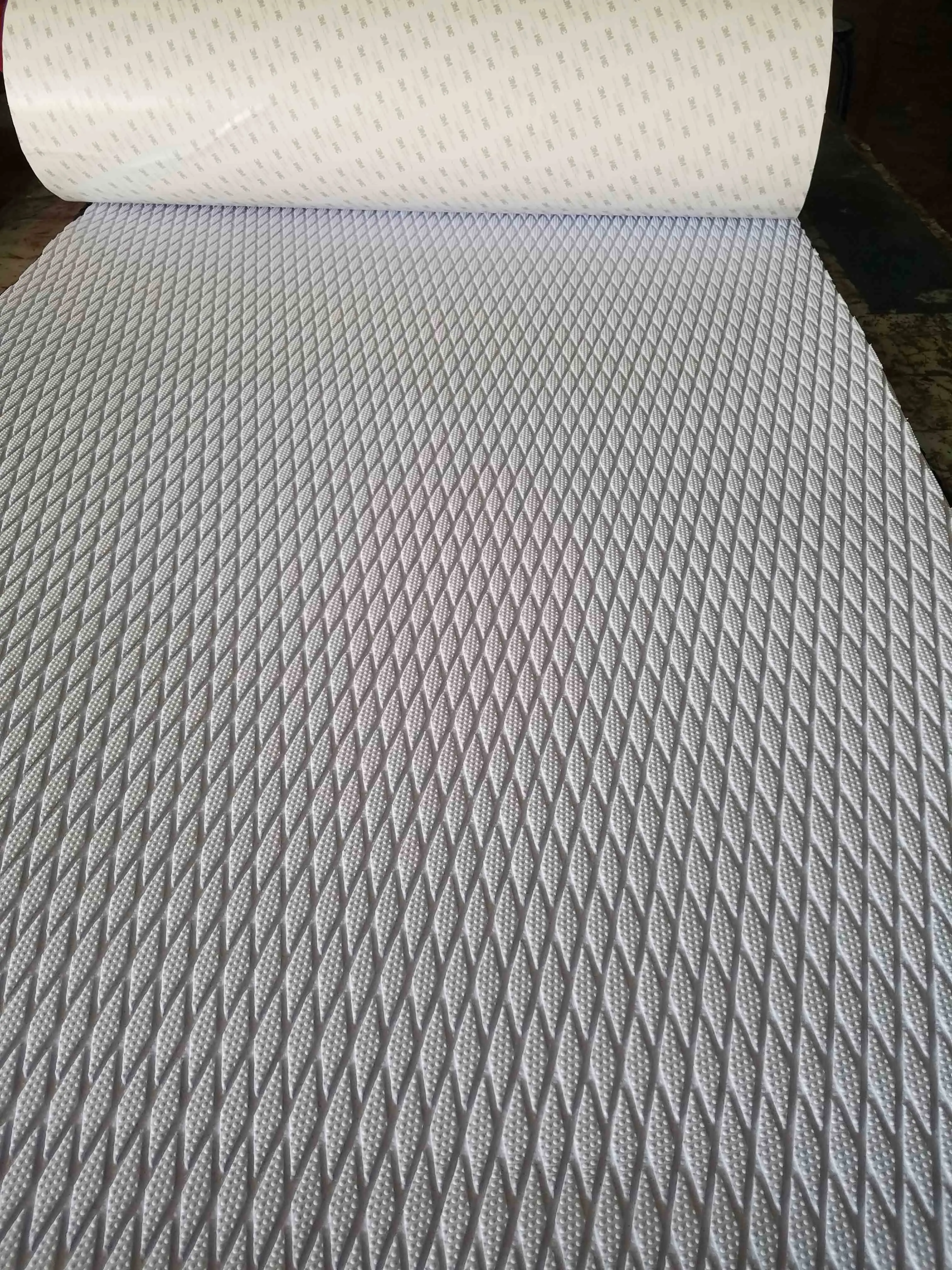 EVA Teak Decking For Boat Yacht Marine Flooring Carpet With Adhesive Surfboard Deck Pad White Cross SUP Grip Pad Accessories