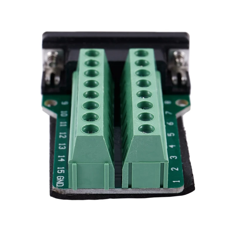 2 предмета адаптер: 1 шт. DB15 D-SUB VGA 15Pin переходник с внутренней резьбой Jack терминал
