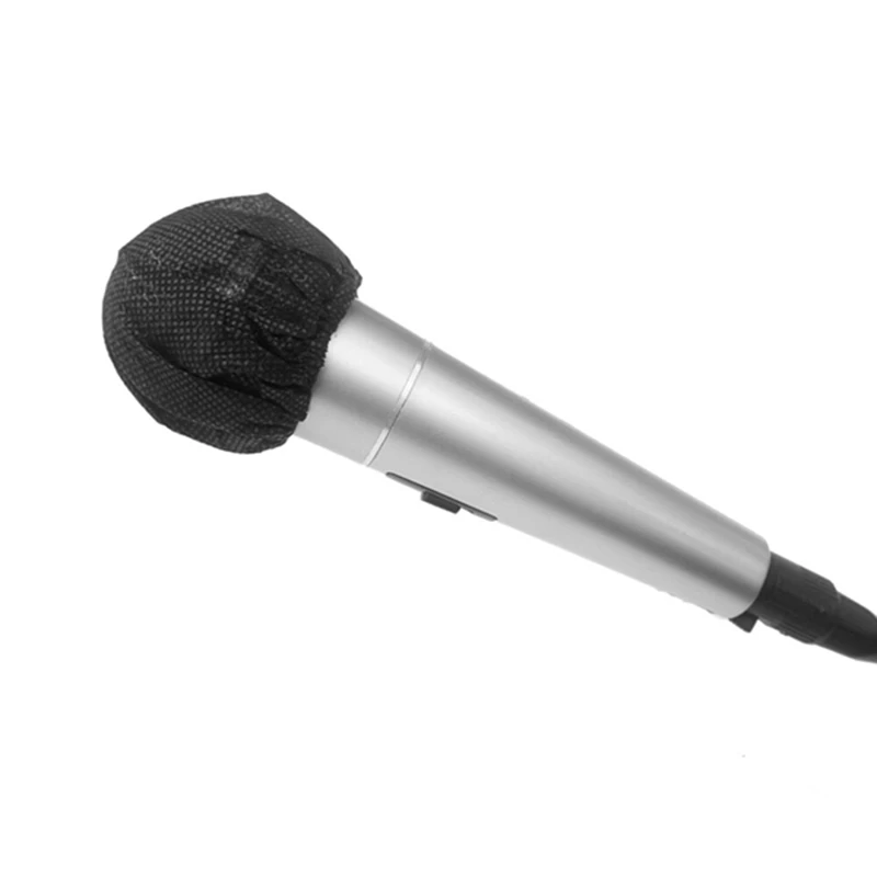 

800 PCS Disposable Microphone Cover, Windscreen No-Woven Protection Cover for U-Shaped and O-Shaped Microphone Studio