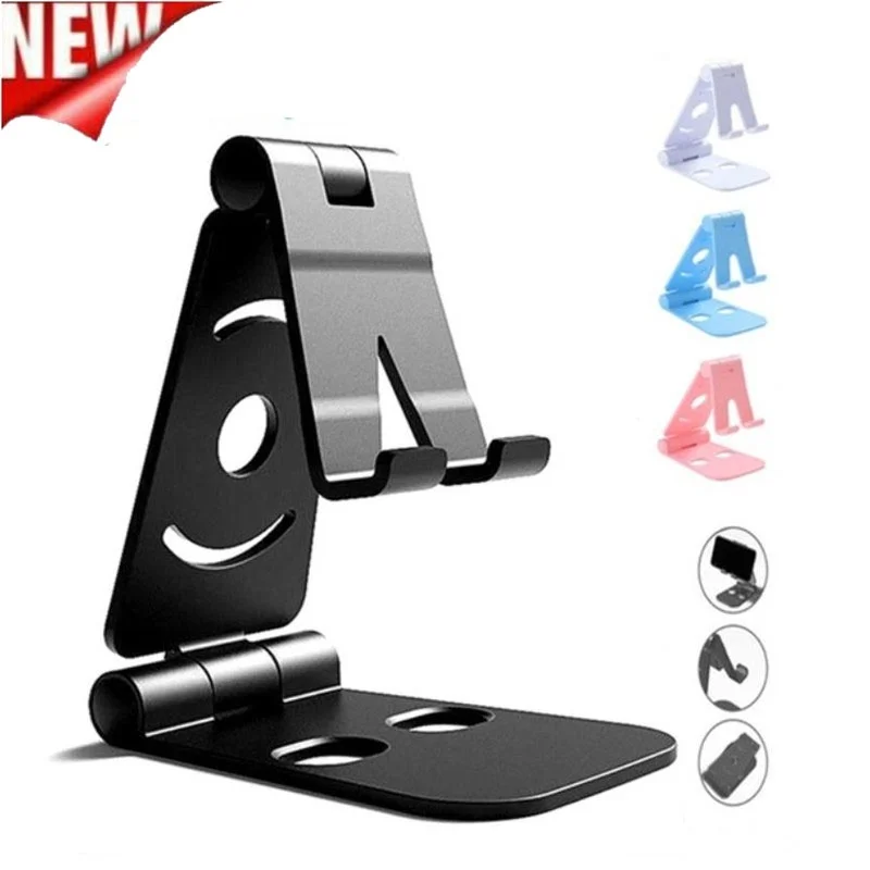 

Metal Desktop Tablet Holder Table Cell Foldable Extend Support Desk Mobile Adjustable Phone Holder Stand