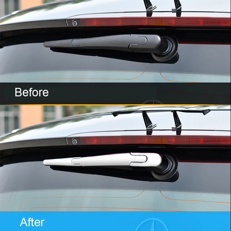 Накладка на заднее стекло автомобиля стеклоочиститель наклейка Внешнее