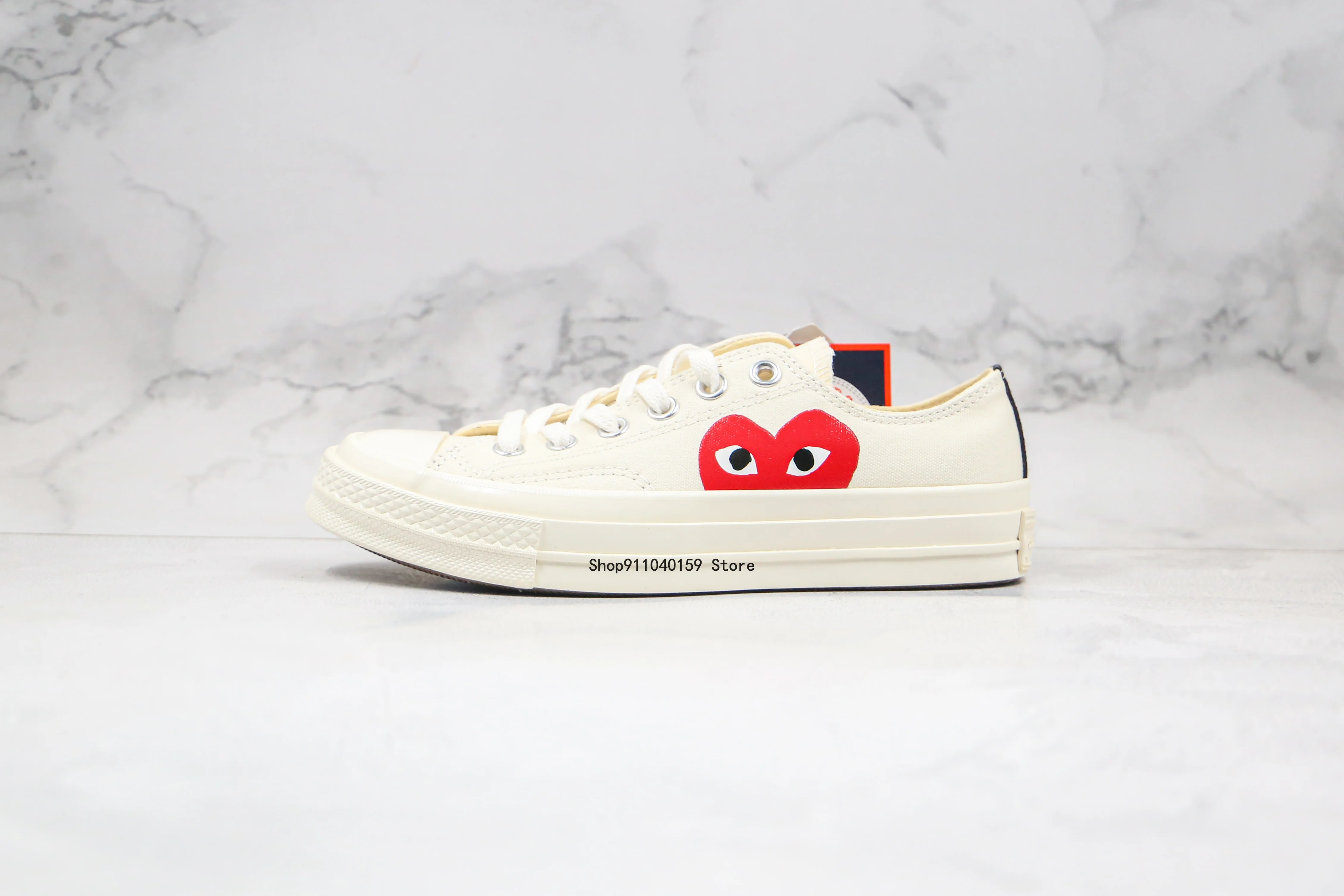 

Converse All star CDG PLAY x 1970s Daily leisure High/Low Unisex Shoes high quality Canvas Skateboard Shoes zapatillas sapatilla