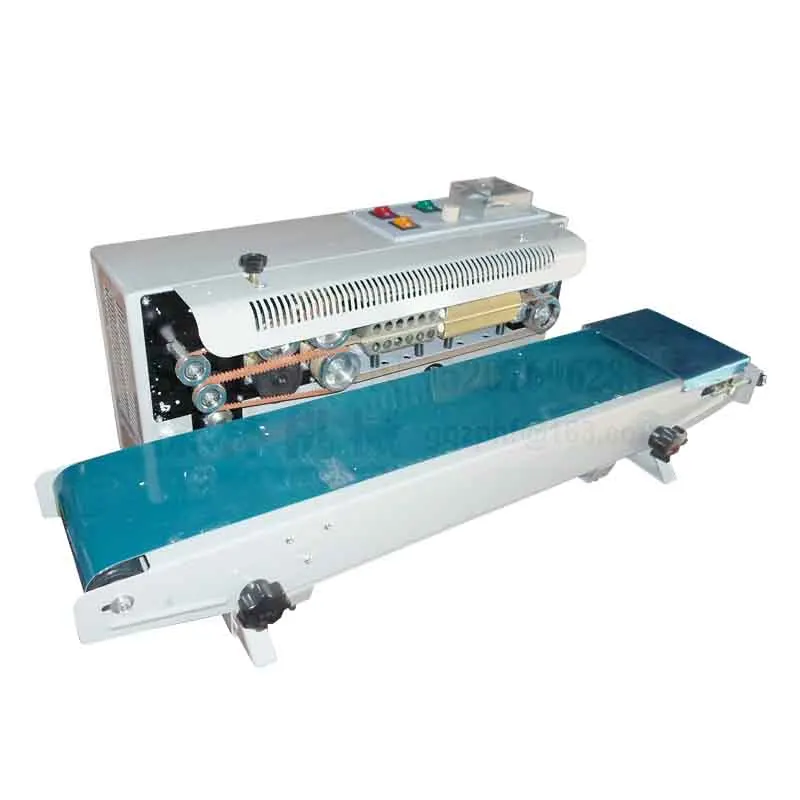 Непрерывная машина для запечатывания пластиковых пакетов автоматическая