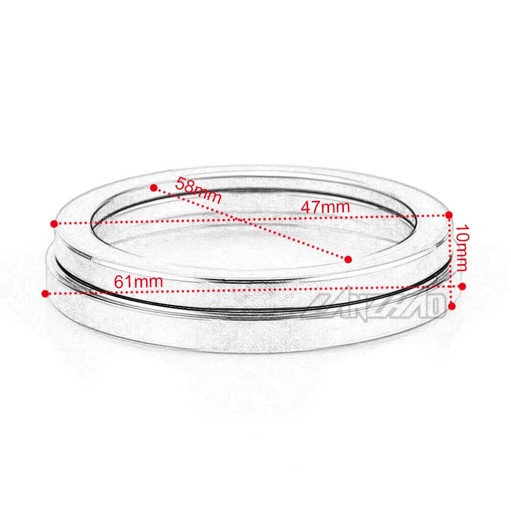 Сцепление LANZHAO из нержавеющей стали для мотоцикла кольцо Piaggio Vespa Sprint Primavera 150 2017