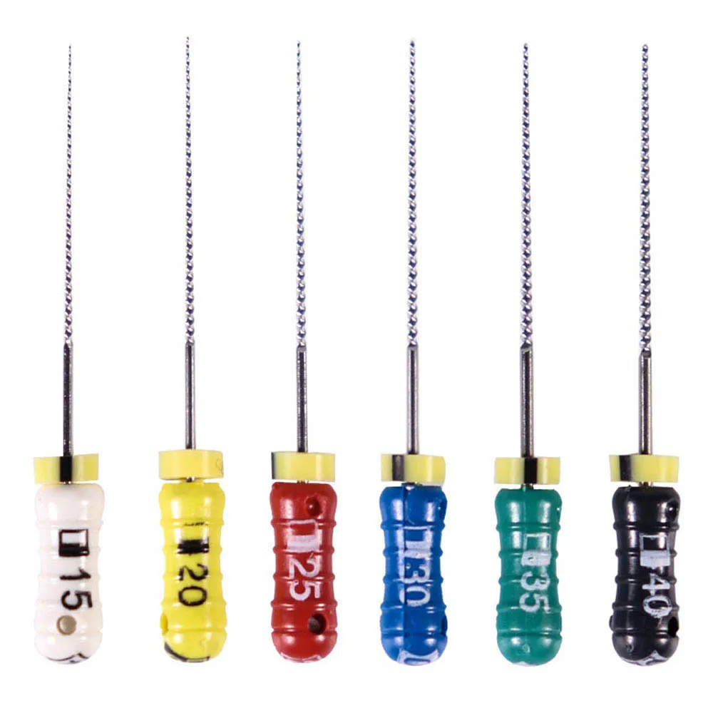 1 упаковка (6 шт.) эндододонтический корневой канал K Файлы для ручного