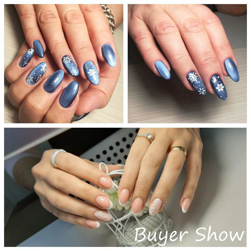 

10 Types New Design Pure Clear Jelly Silicone Nail Art Stamper Scraper with Cap Transparent Nail Stamp Stamping Tools Nail Art