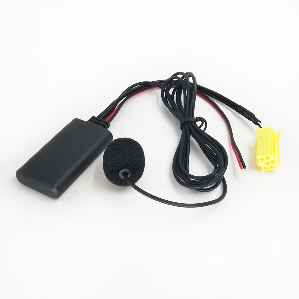 Фото Biurlink 150 см автомобильный Bluetooth-микрофон для телефонных звонков, адаптер громкой связи, Bluetooth-вход Aux, аудиокабель для Fiat Grande Punto №2