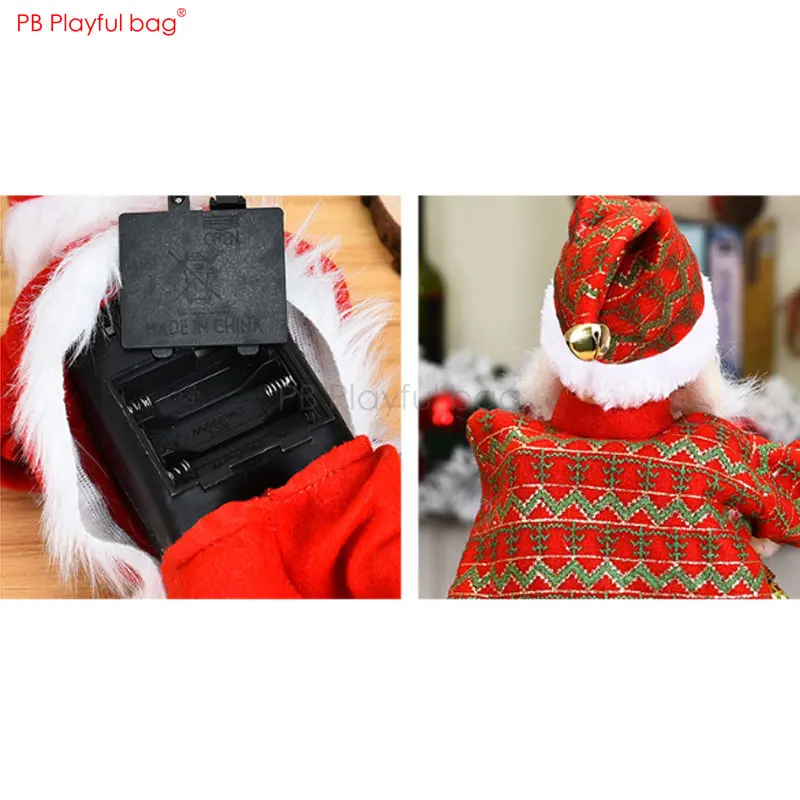 Игривый мешок 2020 музыкальный Санта-Клаус экшн-фигурка игры саксофон Санта