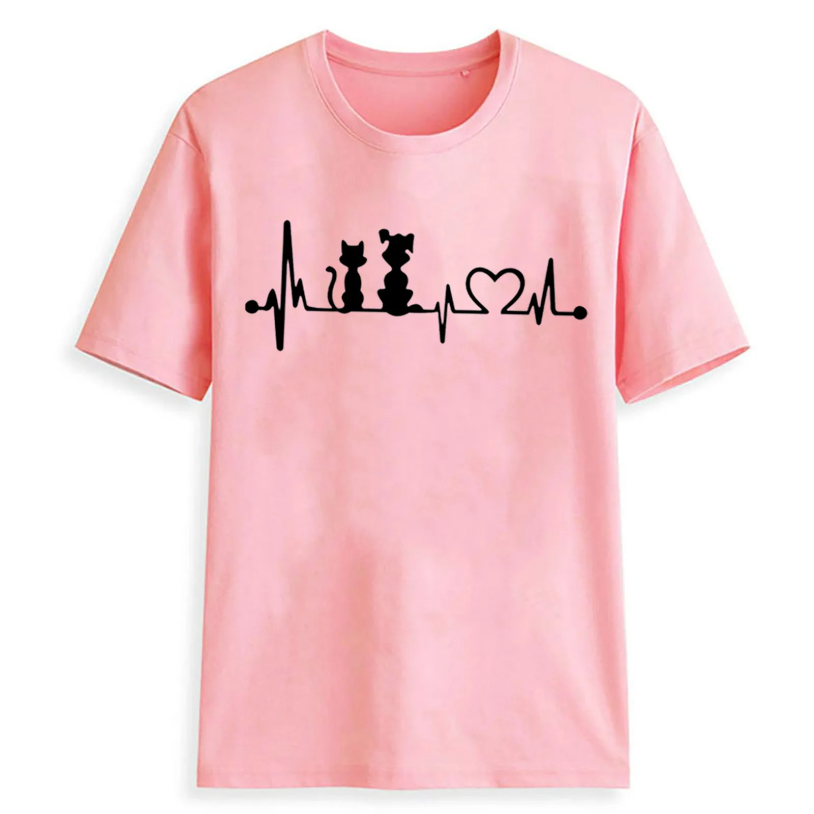 

Women Girls Plus Size Print Tees Shirts Short Sleeve T Shirt Blouse Tops woman tshirts harajuku women tops