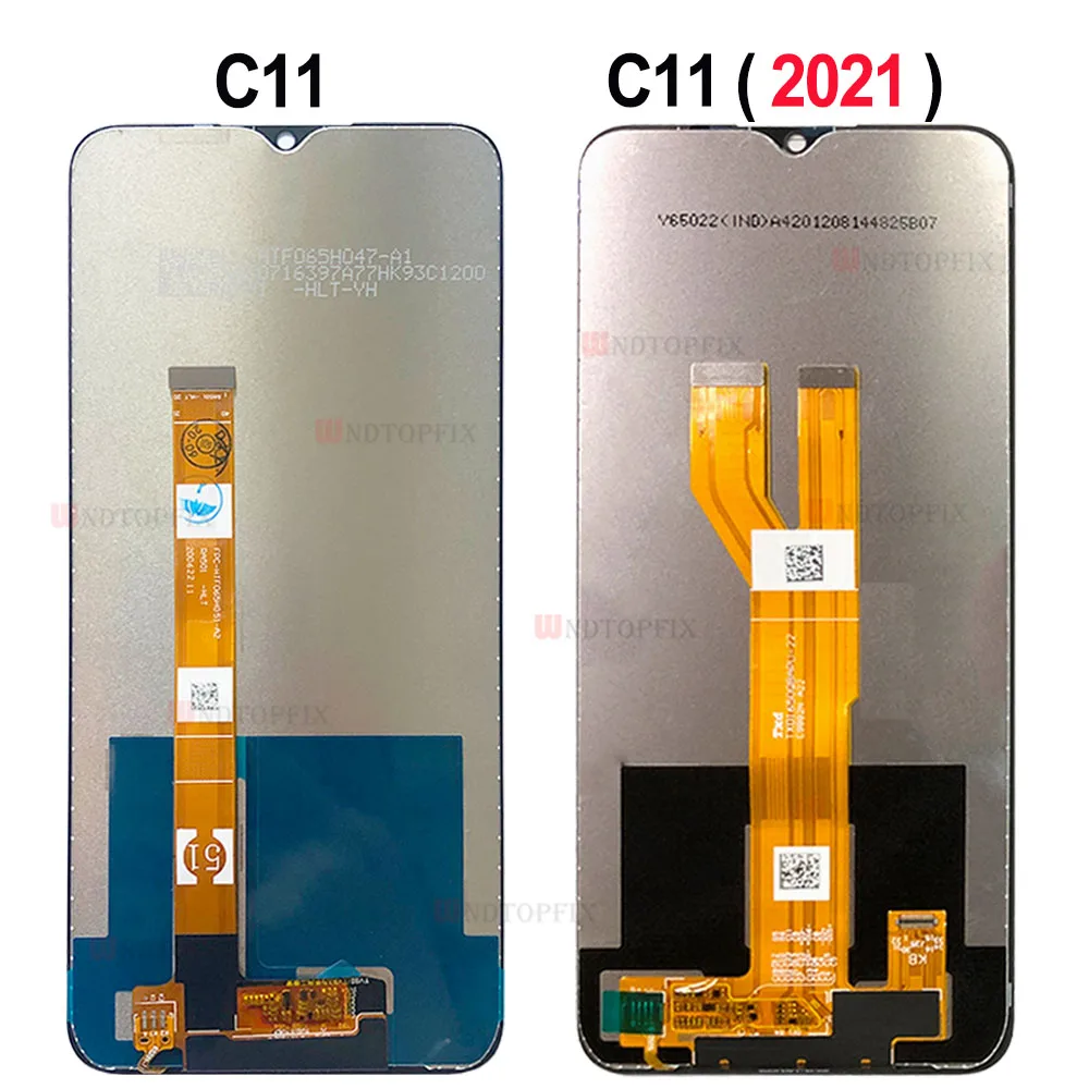100 tested for oppo realme c11 rmx2185 lcd display touch screen digitizer assembly for phone 6 52 realme c11 2021 lcd rmx3231 free global shipping