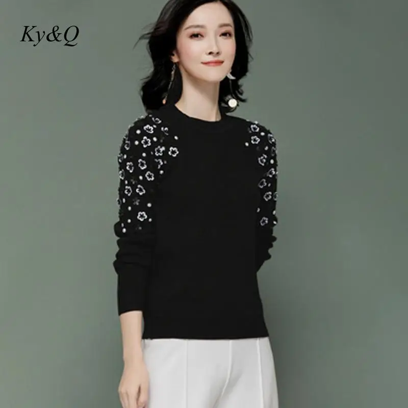 Высокого качества элегантная обувь Сезон Зима Новое платье с аппликациями в виде