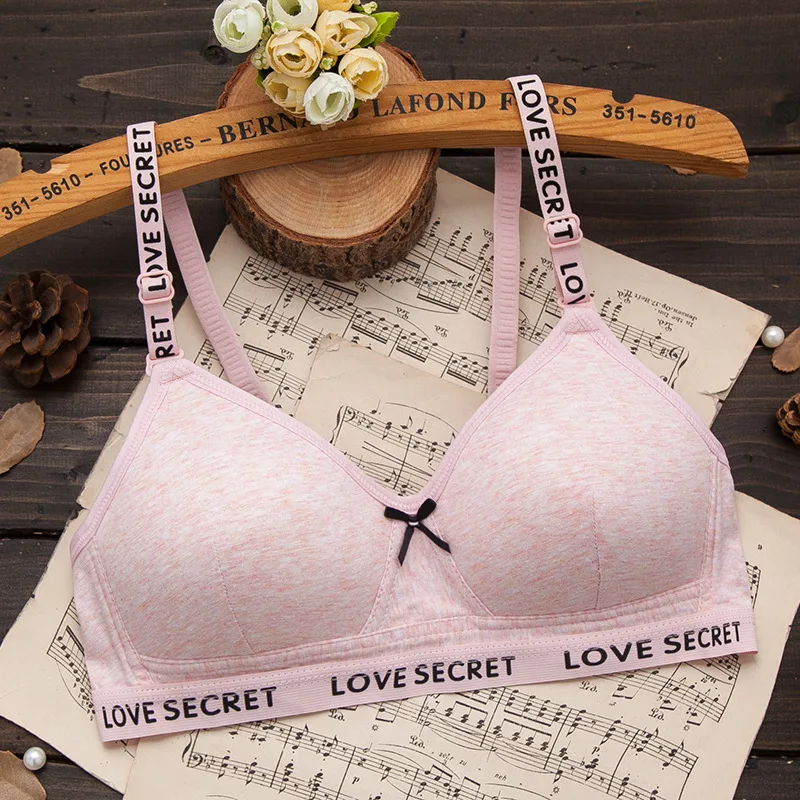 

Cotton Teenage Girl Underwear Puberty Young Girls Small Bras Children Teens Training Bra for Kids Teenagers Lingerie