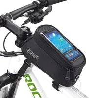bike bag on the frame bike accessories bike handlebar bag cycling bag waterproof phone case touchscreen bag