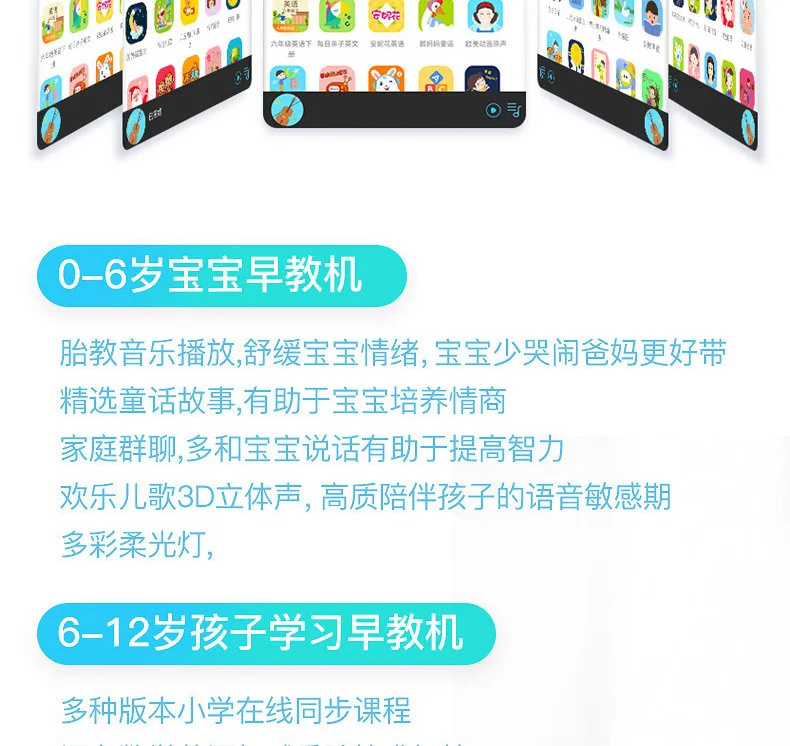 Маленький детский подарок le bao, умный робот, WiFi, Голосовой режим, устройство для раннего обучения, интерактивное обучение