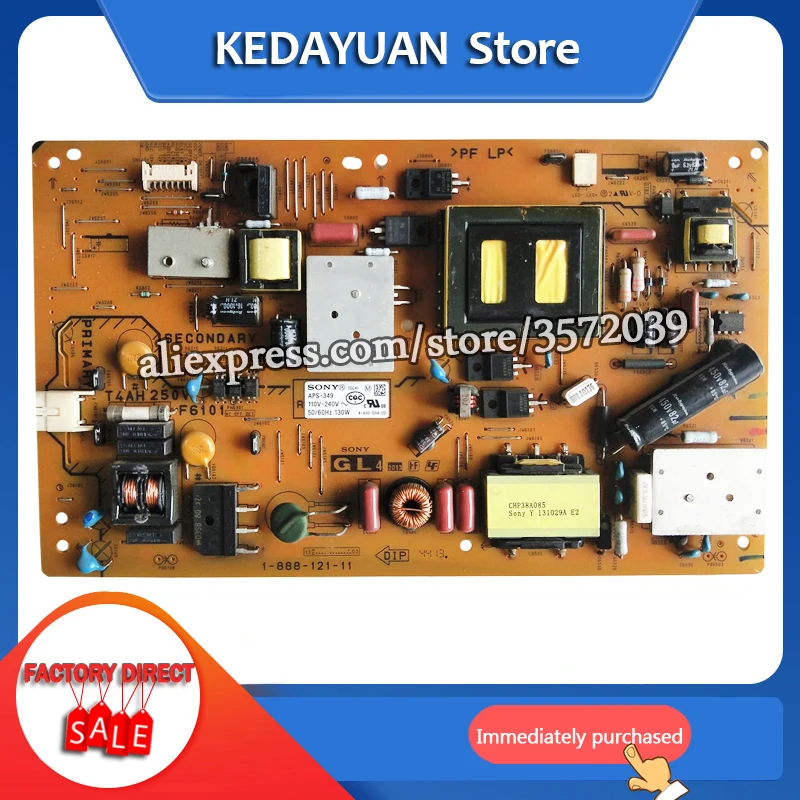 Бесплатная доставка оригинал 100% тест для sony KLV-40R476A power board 1-888-121-11 APS-349 - купить по