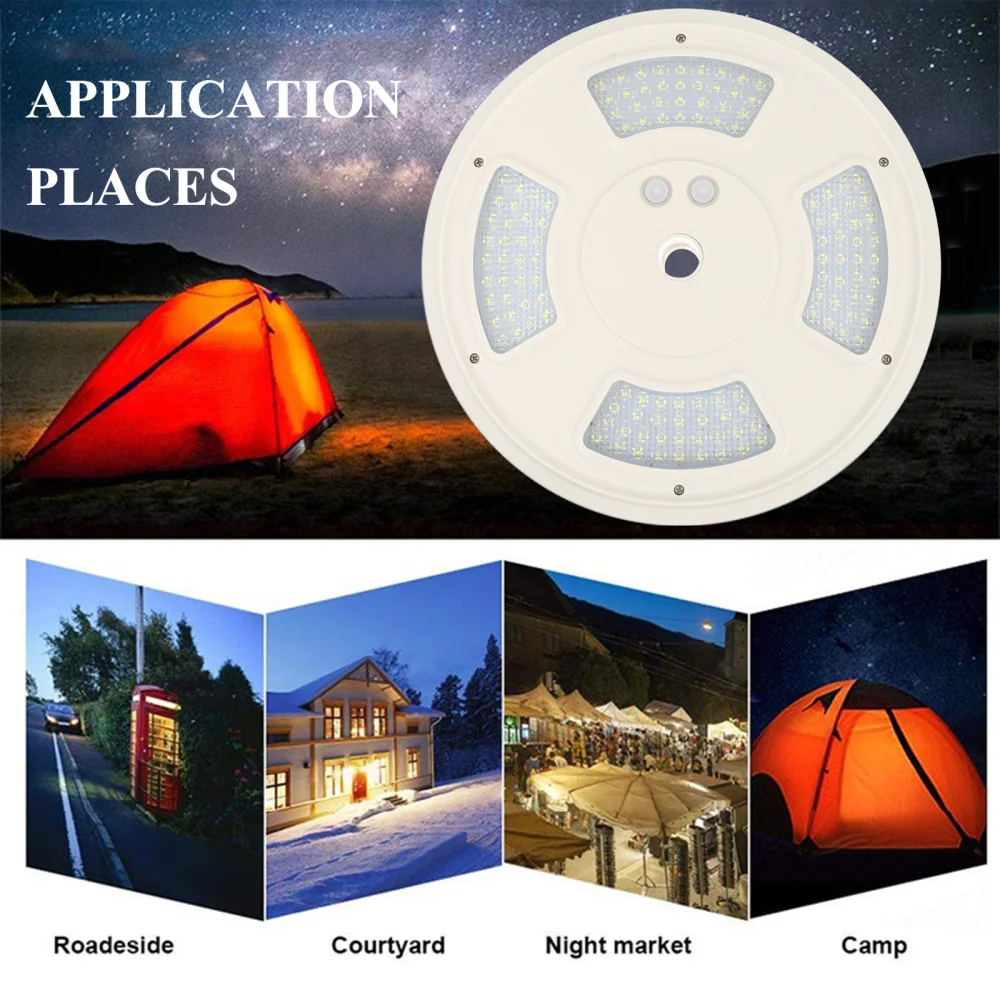 

1Pc Outdoor LED Solar Light Waterproof Flag Pole Lamp Light Yard Lamp (White)