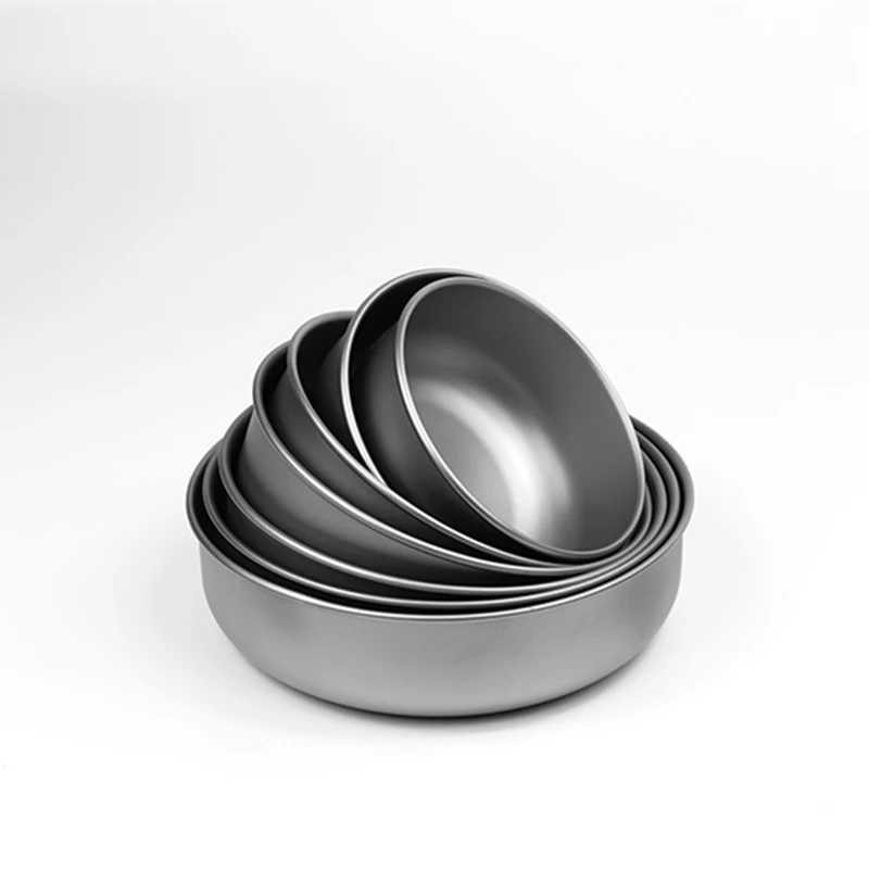 

Keith Titanium Bowl 300ml-900ml Salad Bowl Bacteriostatic and Non-toxic Kitchen Utensils Ice Cream Bowl
