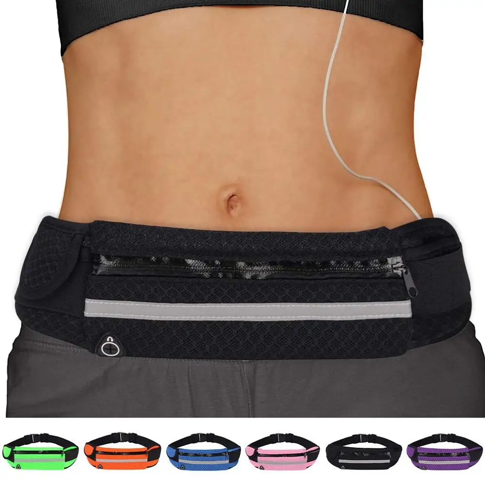 

Running Bag Travel Waist Pocket Jogging Sports Portable Waterproof Cycling Bum Bag Outdoor Phone anti-theft Pack Belt Sport Bag