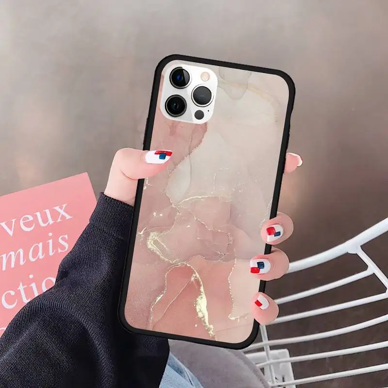 

Marble Texture Phone Case For Iphone 5 5S SE 6 6s 7 8 plus X Xr XS 11 12 Mini Pro Max Cover Fundas Coque