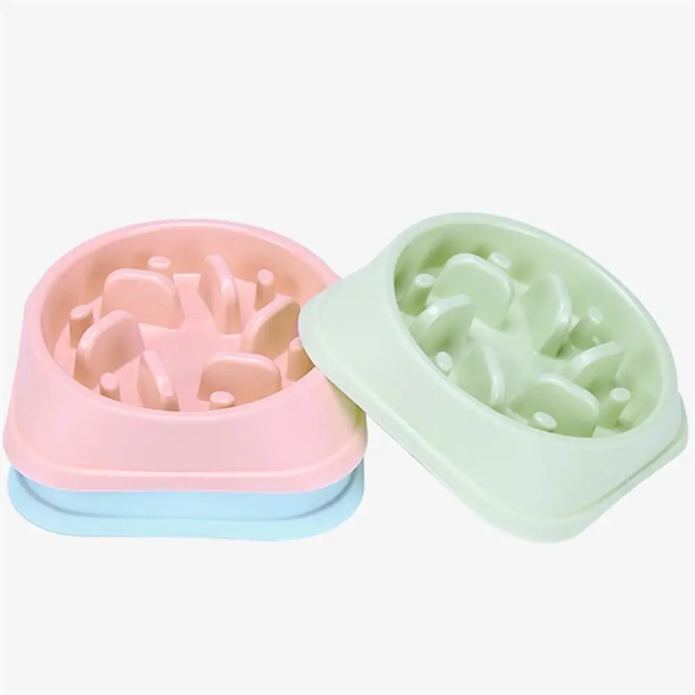 

Slow Dog Health Anti-Cat For Cat Food Bowl Expansion Plate Pet Feeding Tool Anti-Suffocation Interactive Slow Health Products