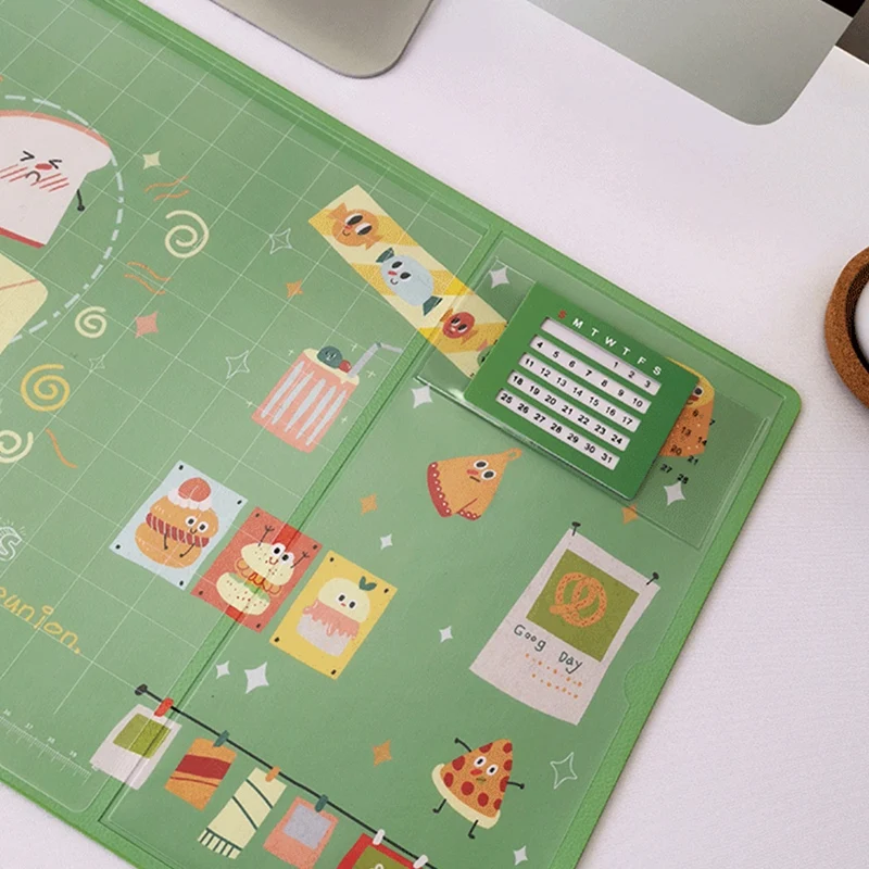 Большой водонепроницаемый коврик для мыши студенческий письма Офисный