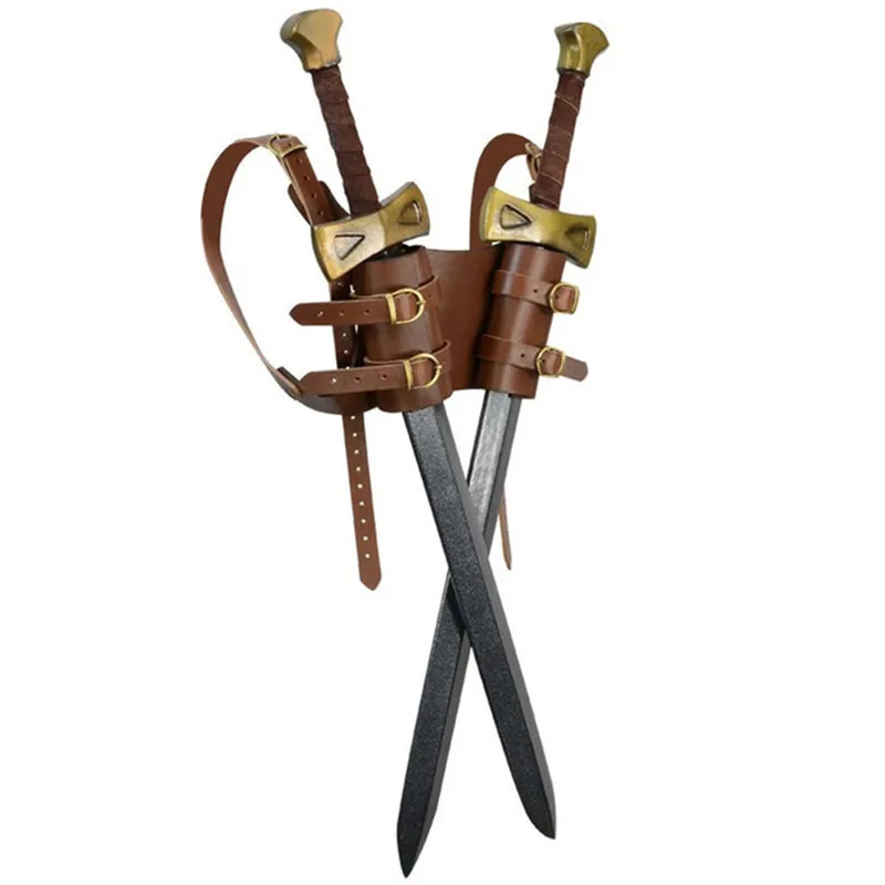 Аксессуары для косплея в средневековом винтажном стиле рыцарский кожаный задний