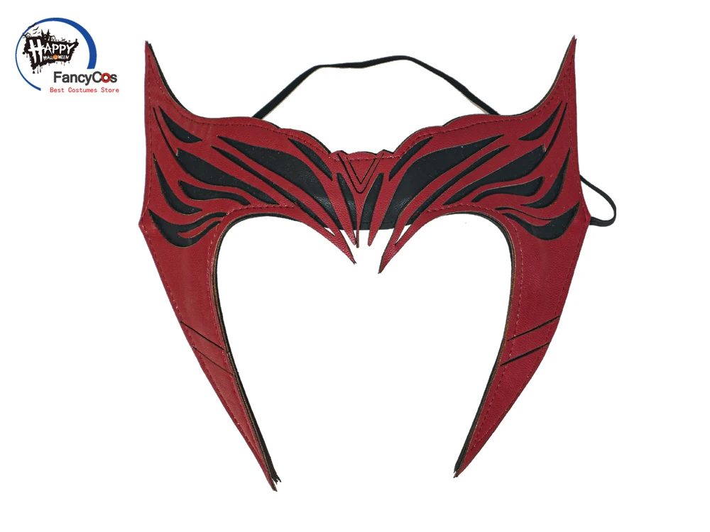 Wanda Vision Scarlet Косплей Witch Maximoff Костюм Костюмы на Хэллоуин Карнавальный костюм маска