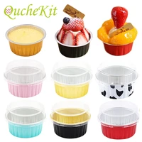 100pcs muffin cupcake cups aluminum foil baking cup pastry cake wrapper liner oilproof heat resistant pastry tool party supplies