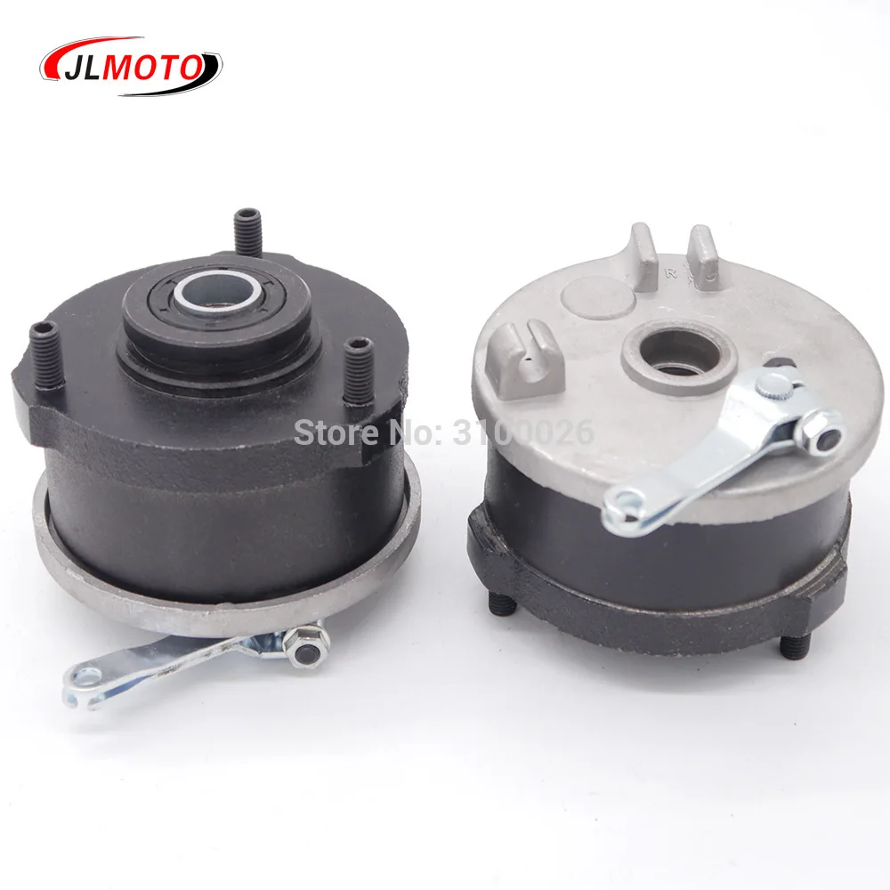 1 пара/2 шт левый/правый Тормозной барабан ступицы колеса Jinling Fuxin 49CC, 50CC, 90CC, 110CC 125CC дети ATV UTV Quad Bike Go Kart запчасти