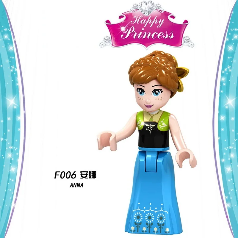 Принцесса Чудовище Белль Мулан Снежная королева Анна Эльза Золушка сборный