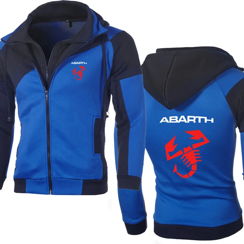 Мужская куртка Abarth С Логотипом Автомобиля толстовка с капюшоном весна-осень