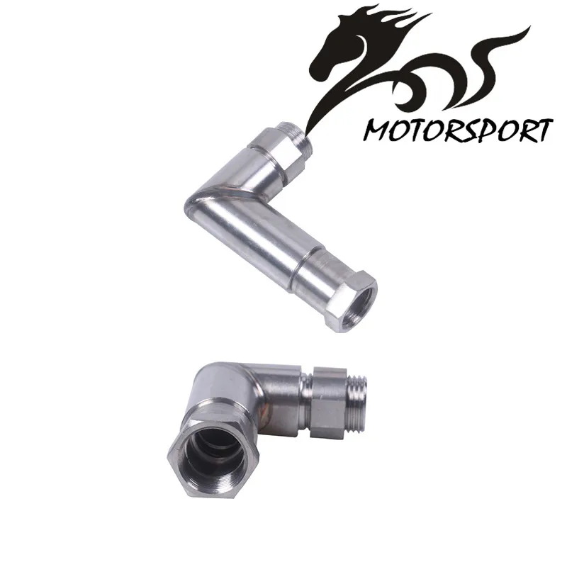 O2 oxygen sensor angled extender spacer 90 degree 02 bung extension M18 X 1.5 | Автомобили и мотоциклы