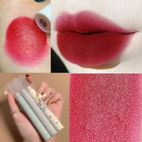 lipstick waterproof long lasting matteshimmer mental beauty lip gloss nude glitter lip gloss beauty red lip tint maquillaje 1pc