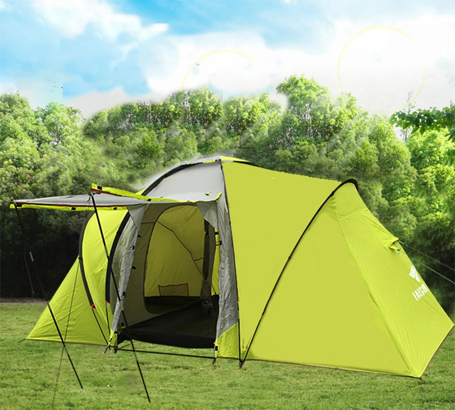 Открытый большой космос для прогулок один зал две спальни 5-8 человек палатка