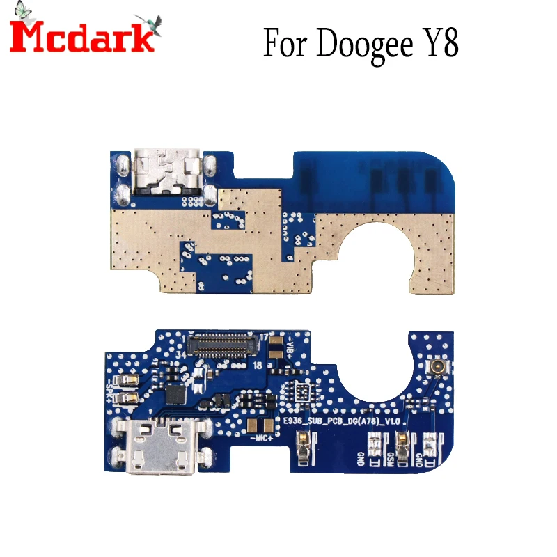 Для Doogee Y8 USB зарядки Порты и разъёмы шлейф Зарядное устройство Разъем док-станция