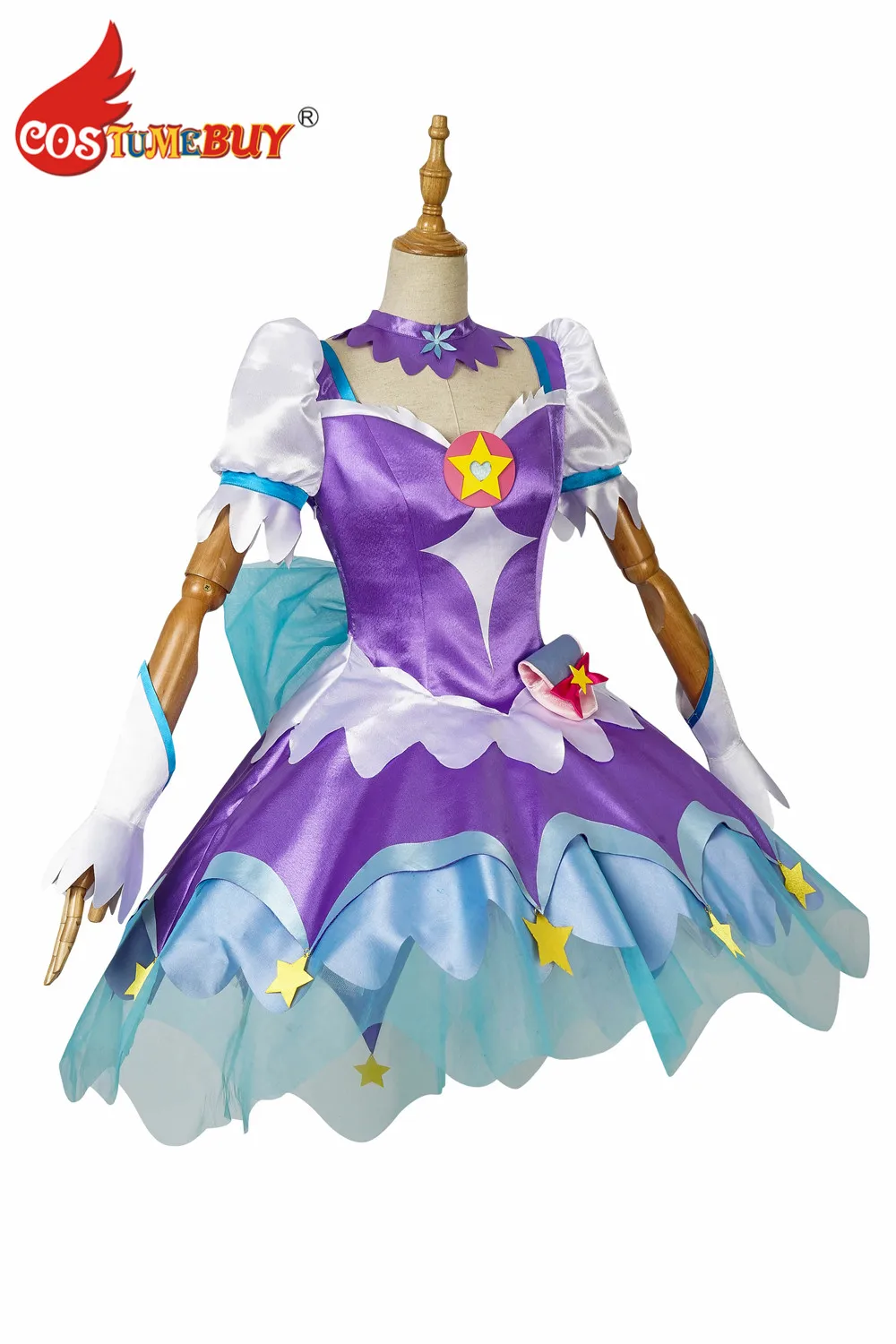 CostumeBuy/костюм для костюмированной вечеринки с изображением звезды мерцающего