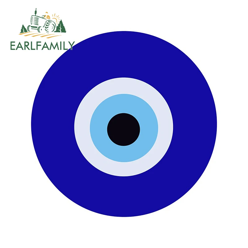 

EARLFAMILY 13 см для сглаза автомобильные граффити наклейка виниловый материал наклейка окклюзия царапин ноутбук для JDM SUV RV украшение